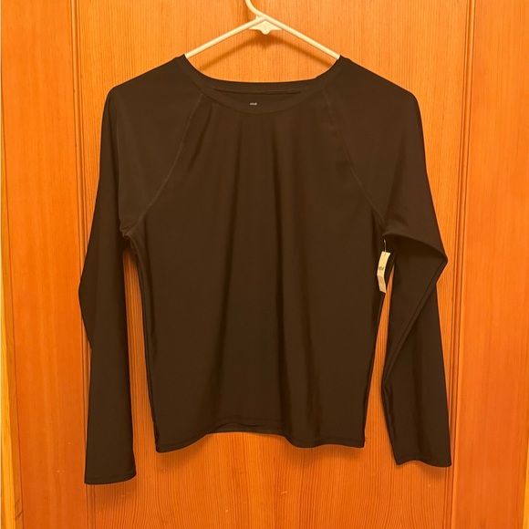 aerie Tops - Aerie NWT Black Long Sleeve Women's Athletic Top Black Size L